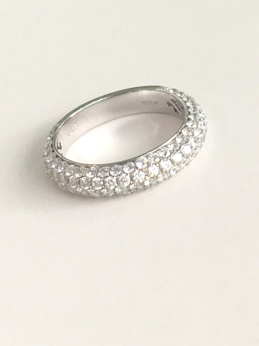 2.01ct Pave Diamond Ring